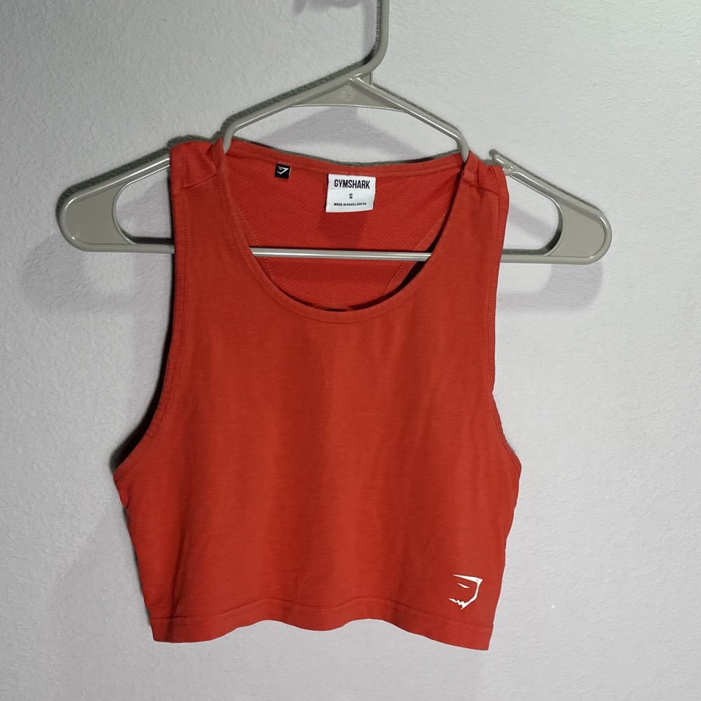 Gymshark Women's Training Crop Moroccan Tank Top Shirt Size Small Stretch
